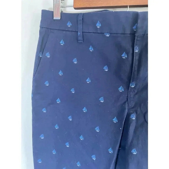 Tommy Hilfiger Blue Sailboat Print Pants - Size 10 EUC! 0303 - Picture 2 of 13